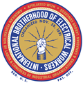 IBEW International Brotherhood of Electrical Workers Emblem